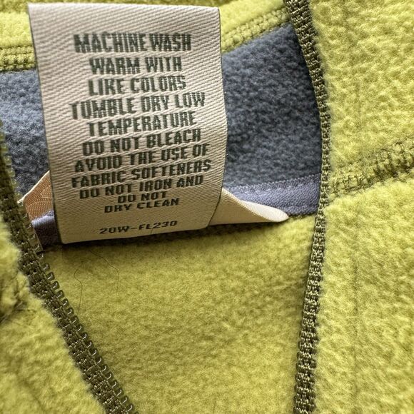 Gander Mountain Women’s Plus Size 1X Light Green Full Zip Soft Fleece Vest - Picture 3 of 10